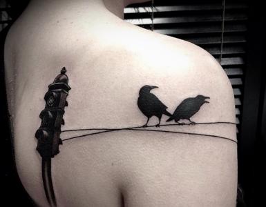 Význam Raven Tattoo